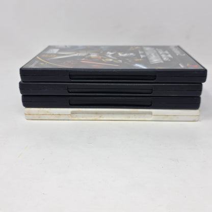 Lot of 4 Sony PS2 Games Star Wars Battlefront 1 & 2 Starfighter Jedi CIB