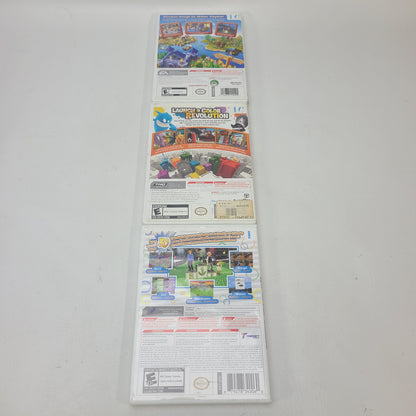 Lot of 3 Games Nintendo Wii MySims Kingdom,De Blob,Family Party 30 Great Games