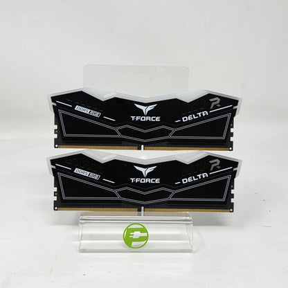 TeamGroup T-Force Delta RGB 32GB (2x16GB) RAM DDR5 6400MHz FF3D516G6400HC38GBK