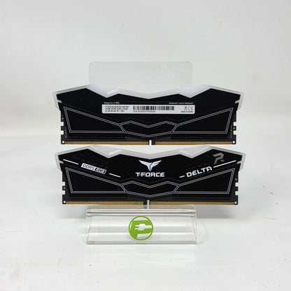 TeamGroup T-Force Delta RGB 32GB (2x16GB) RAM DDR5 6400MHz FF3D516G6400HC38GBK