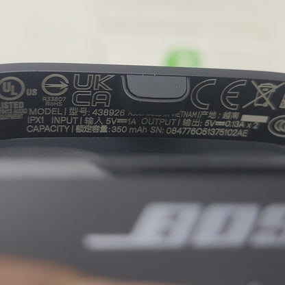 Bose Ultra Open Earbuds Wireless Bluetooth Earbud In-Ear Black