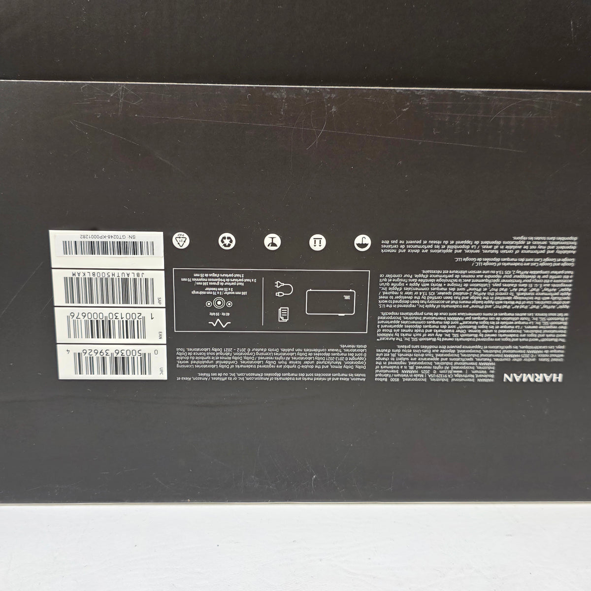 New JBL Authentics 500 Smart Home Speaker Black JBLAUTH500BLKAM