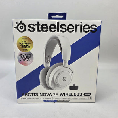 SteelSeries Arctis Nova 7P Gen 2 Wireless Gaming Headset White