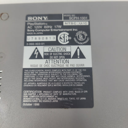 Sony PlayStation Classic 1MB Gray Console Gaming System SCPH-1001