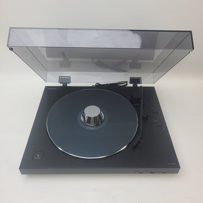Sony PS-LX310BT Bluetooth Turntable Black Record Player Weight Ceramic Disc