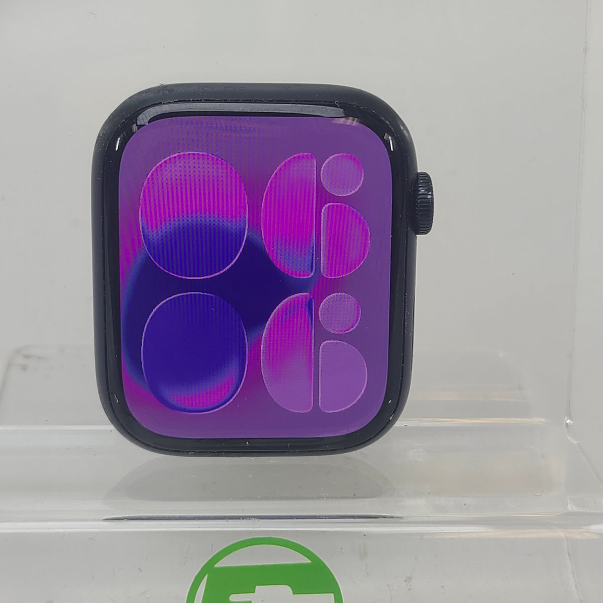 Apple Watch Series 9 45mm Midnight Aluminum GPS MRMF3LL/A Gold Stainless Link Band