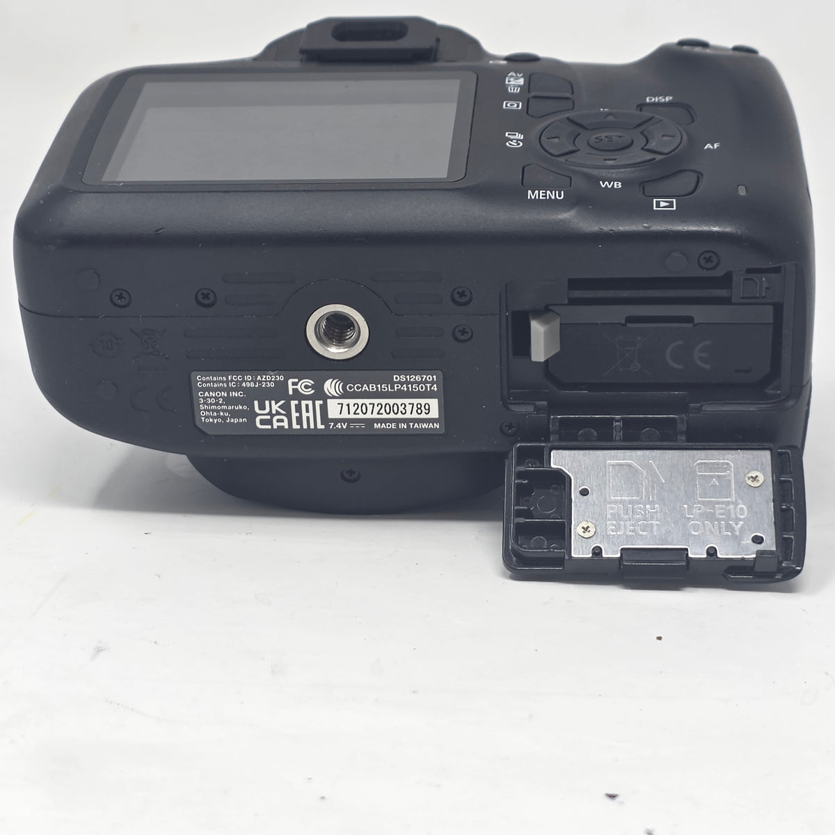 Canon EOS Rebel T100 18.0MP Digital SLR DSLR Camera