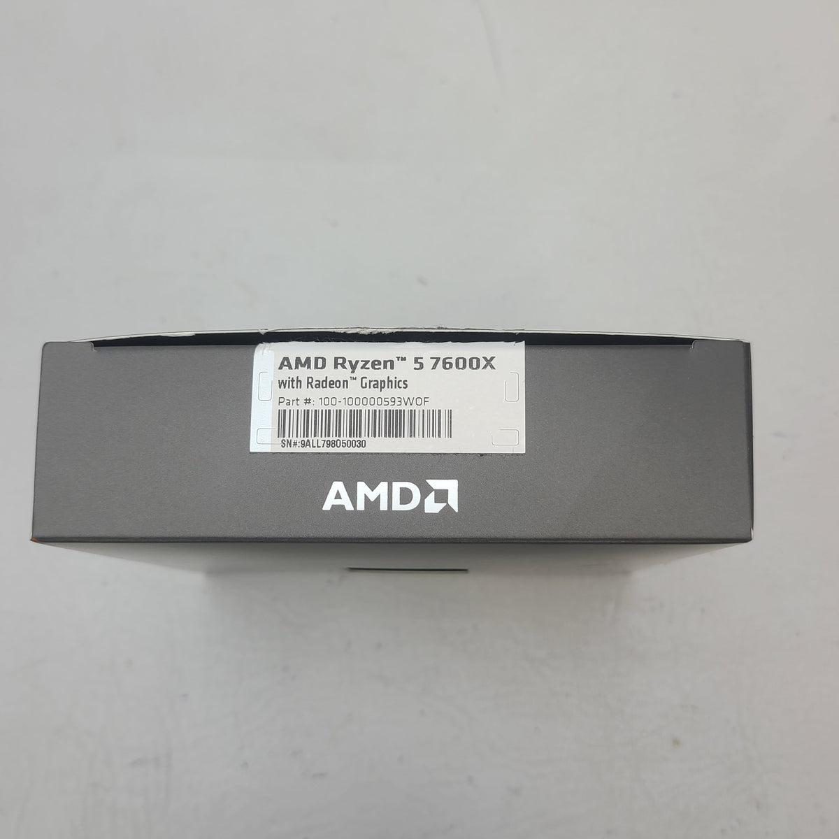 New AMD Ryzen 5 7600X 4.7 GHz 6 Core 100-100000593 12 Thread AM5