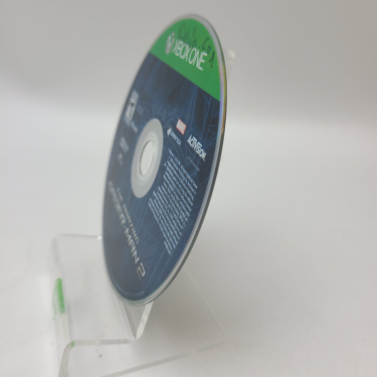 The Amazing Spider-Man 2 Xbox One 2014 Microsoft Marvel Activision Game Disc