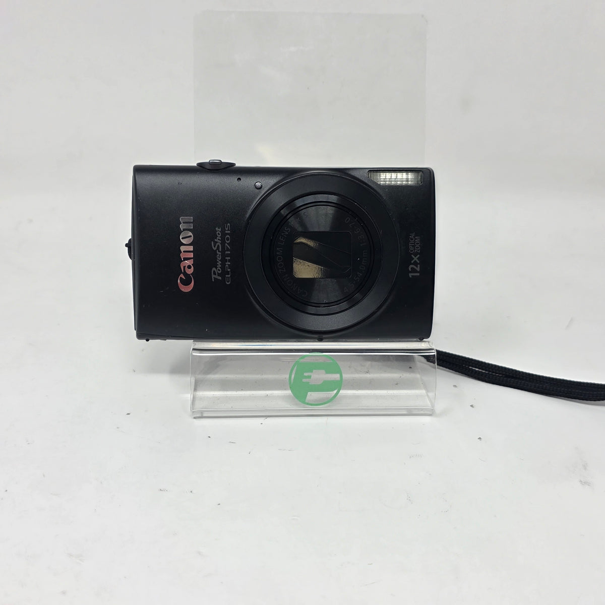 Canon PowerShot ELPH 170 IS 20.0 MP Compact Digital Camera Black 