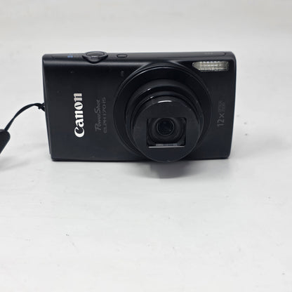 Canon PowerShot ELPH 170 IS 20.0 MP Compact Digital Camera Black 