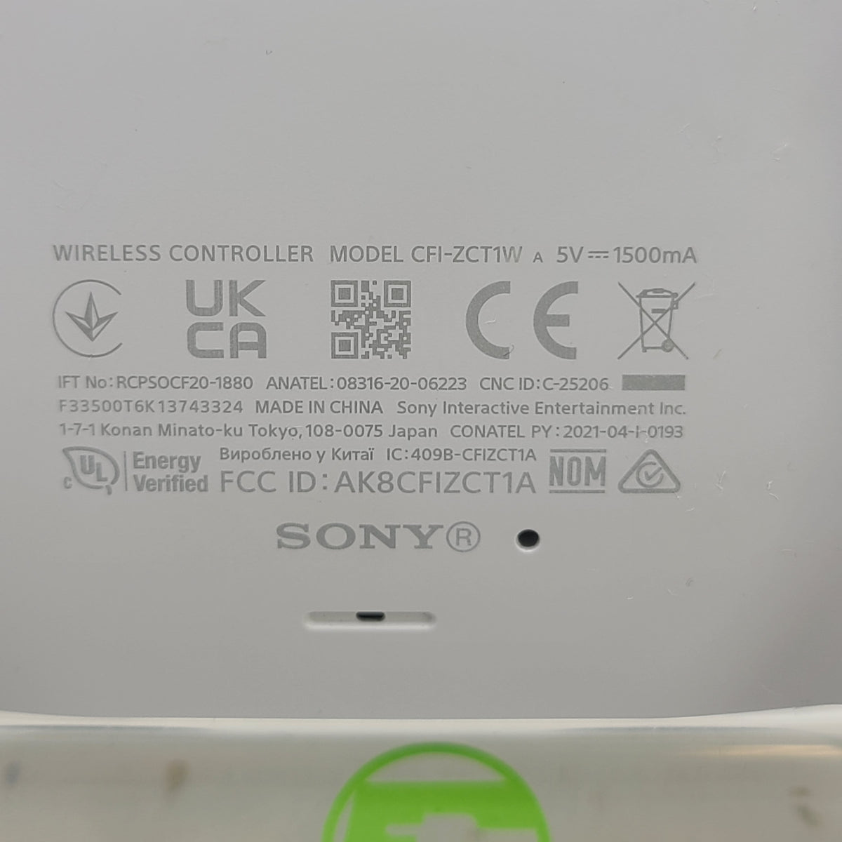 Sony PlayStation 5 Disc PS5 825GB White Console Gaming System CFI-1215A