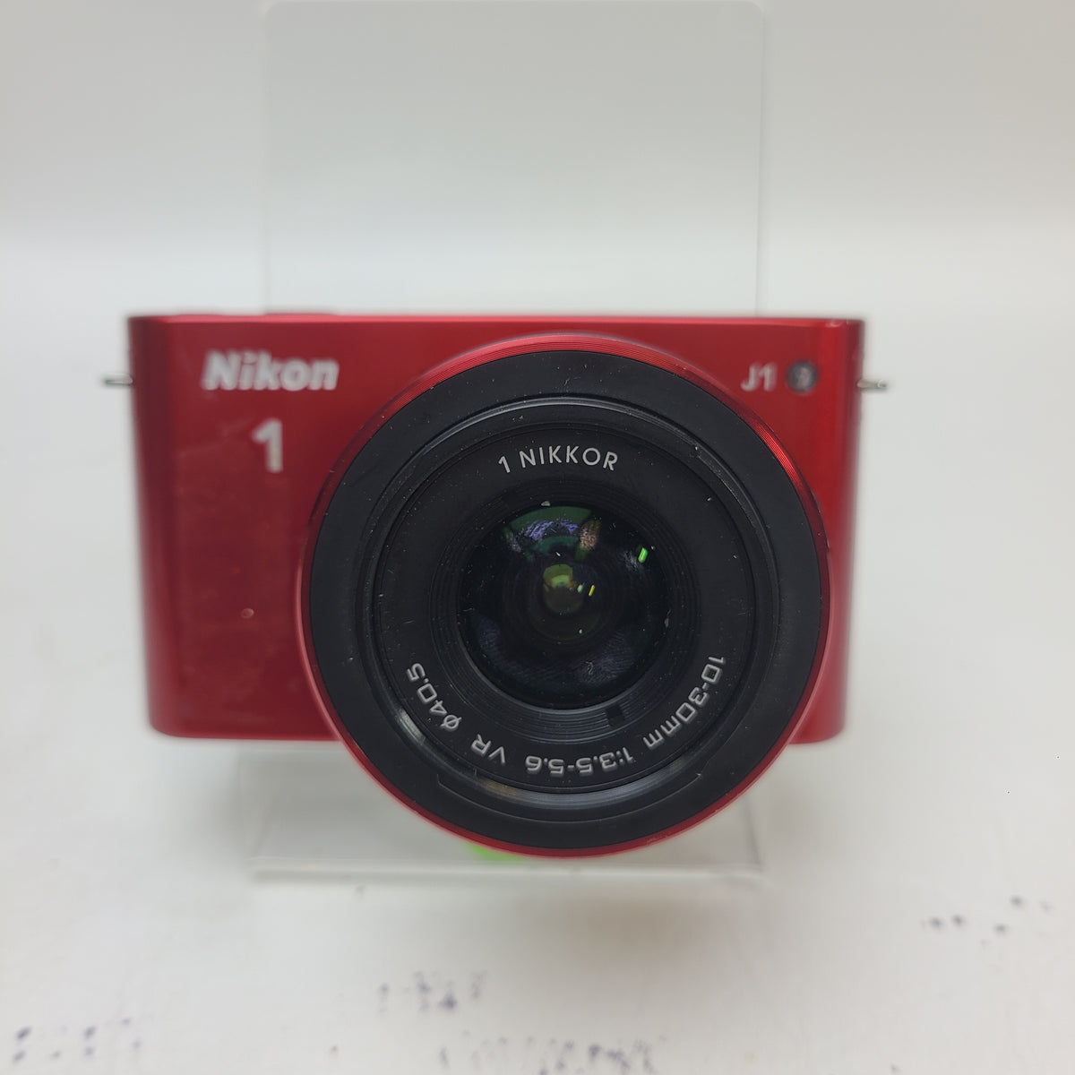 Nikon 1 J1 10.1MP Mirrorless Interchangeable Lens Red