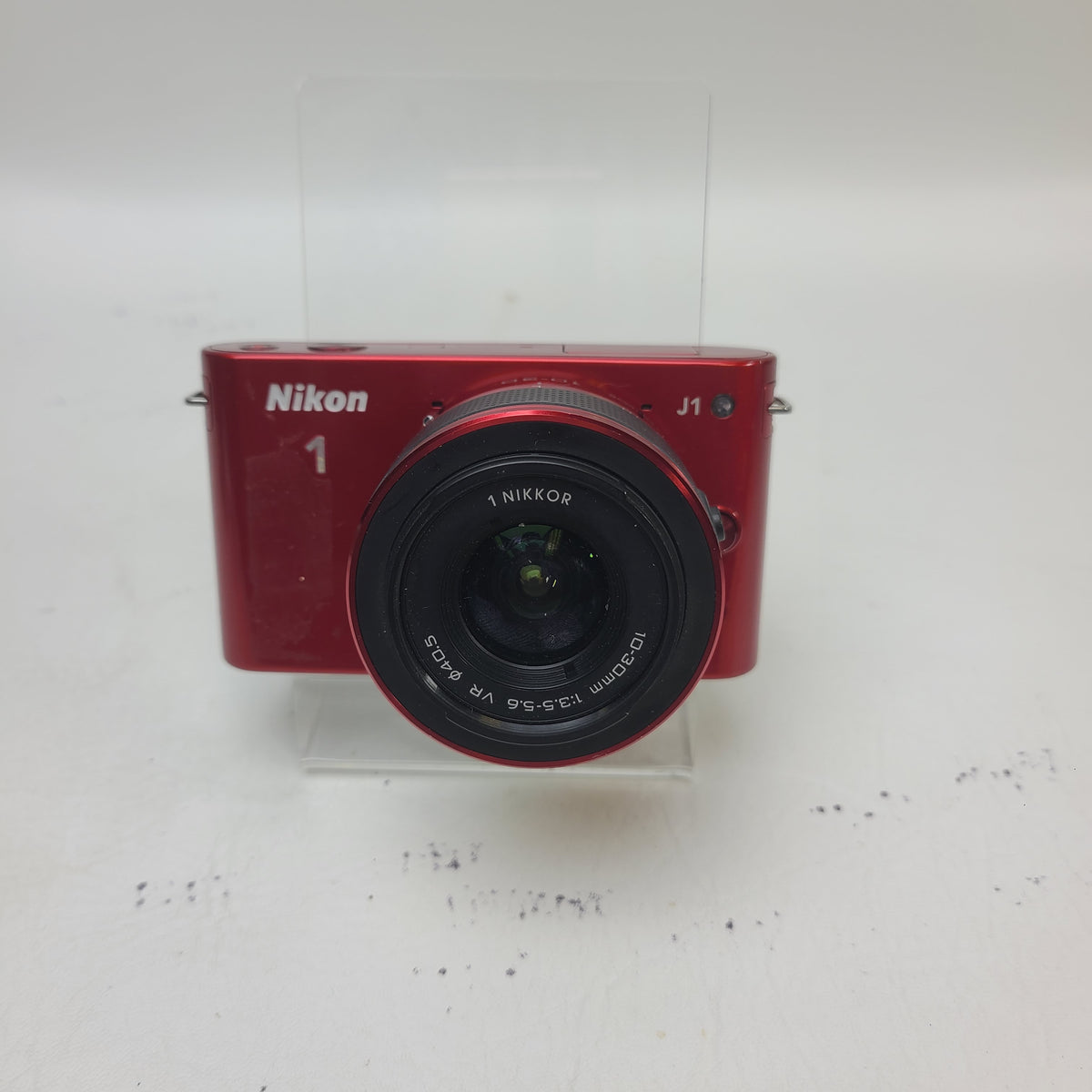 Nikon 1 J1 10.1MP Mirrorless Interchangeable Lens Red