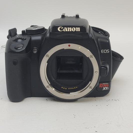 Canon EOS Rebel XTi 10.1MP Digital SLR DSLR Camera