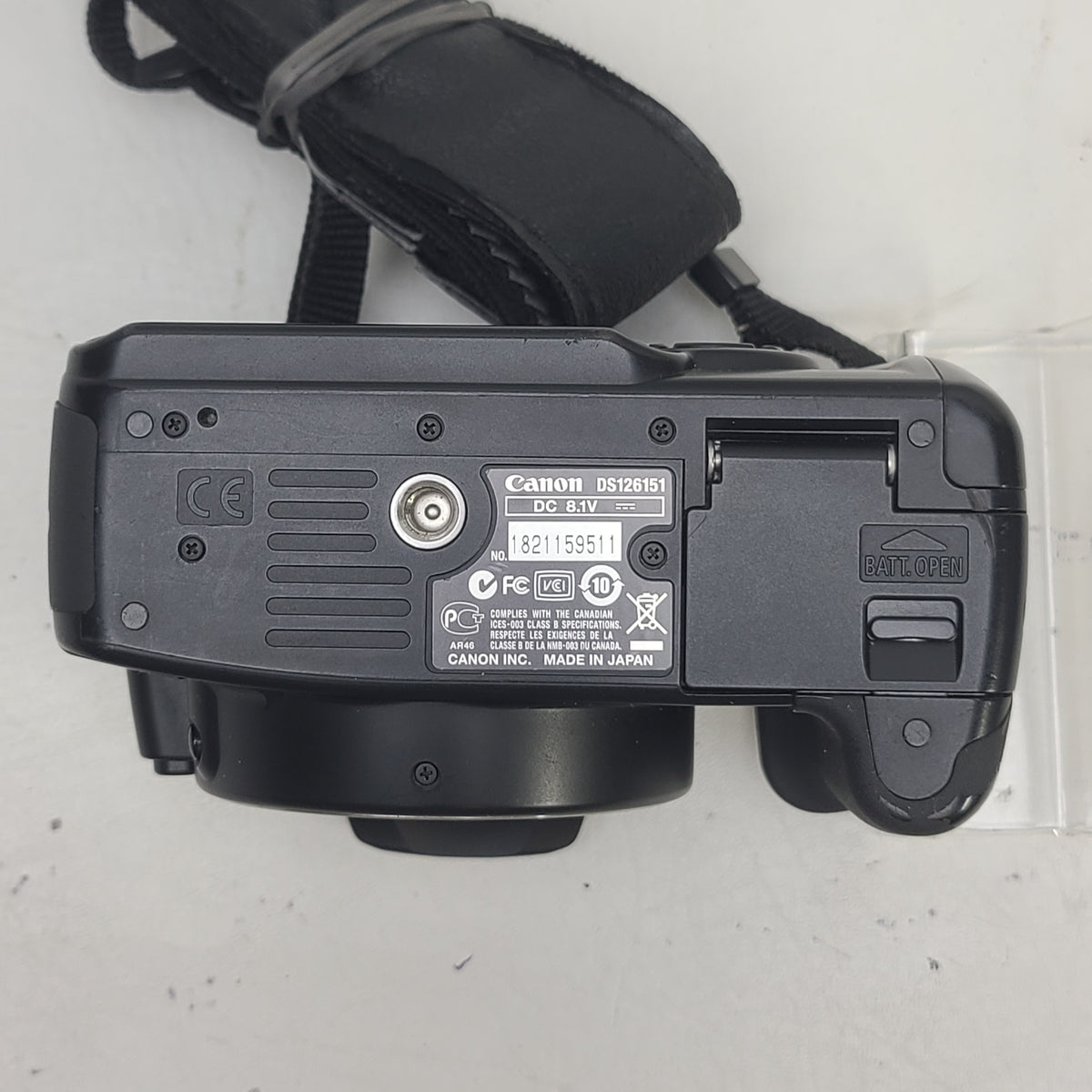 Canon EOS Rebel XTi 10.1MP Digital SLR DSLR Camera