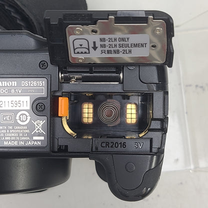 Canon EOS Rebel XTi 10.1MP Digital SLR DSLR Camera
