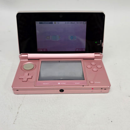Nintendo 3DS Handheld Game Console CTR-001 Gloss Pink
