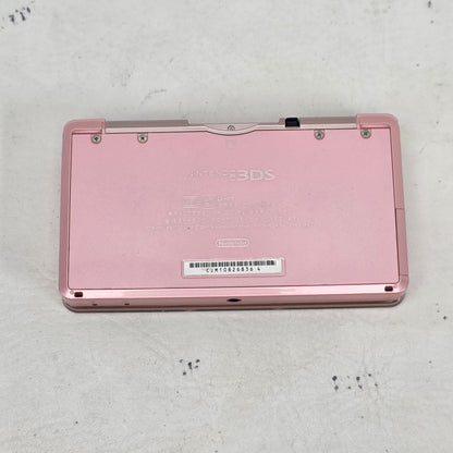 Nintendo 3DS Handheld Game Console CTR-001 Gloss Pink