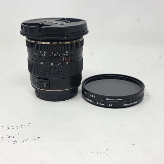 Tamron AF 19-35mm f/3.5-4.5 A10 Wide Angle Zoom Lens Camera Lens
