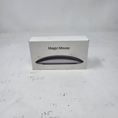 Apple Magic Mouse A1657 MMMQ3AM/A Wireless Bluetooth Multi-Touch Mouse Black