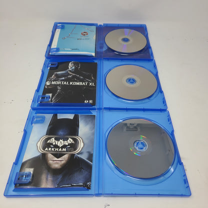 Lot of 6 Games PS4 GTA V Call of Duty Modern Warfare Black Ops 3 WWII Mortal Kombat