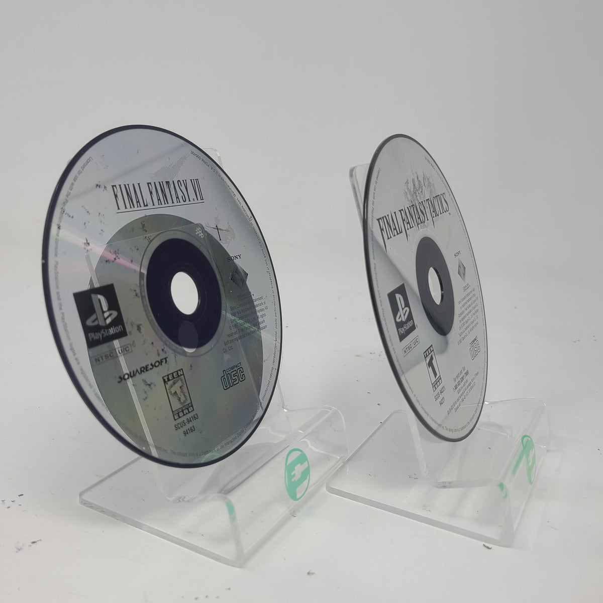 Lot of 2 Sony PS1 Games Final Fantasy VII & Final Fantasy Tactics