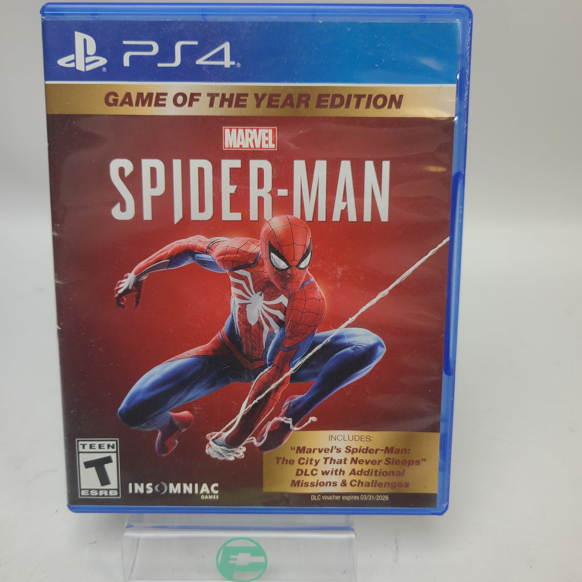 Marvel Spiderman [Game of the Year] (Sony PlayStation 4 PS4, 2019)