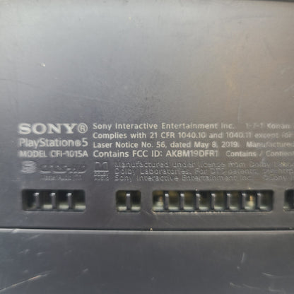 Sony PlayStation 5 Disc 825GB White Console Gaming System CFI-1015A