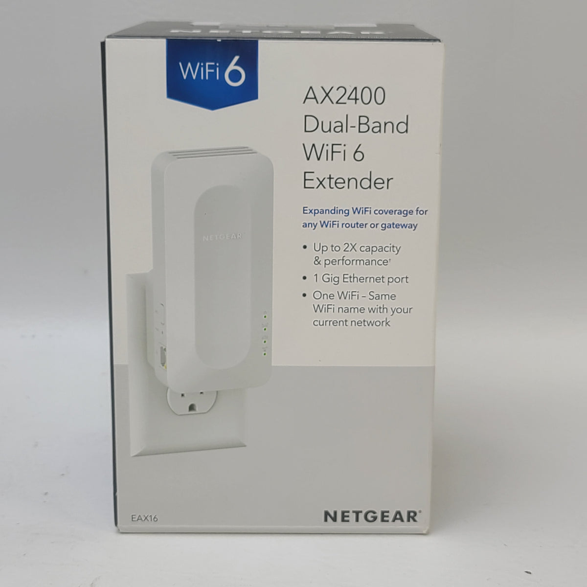 New NETGEAR AX2400 Dual Band WiFi 6 Wireless Router EAX16-100NAS