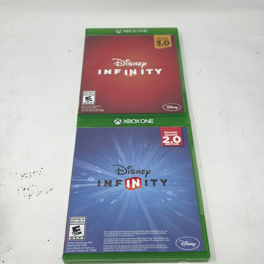 Lot of 2 Microsoft Xbox One Games - Disney Infinity 2.0 and 3.0 