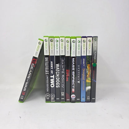 Lot of 11 Microsoft Xbox 360 Games Gears War 3 Destiny Watch Dogs Mass Effect 3