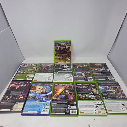Lot of 11 Microsoft Xbox 360 Games Gears War 3 Destiny Watch Dogs Mass Effect 3