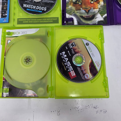 Lot of 11 Microsoft Xbox 360 Games Gears War 3 Destiny Watch Dogs Mass Effect 3