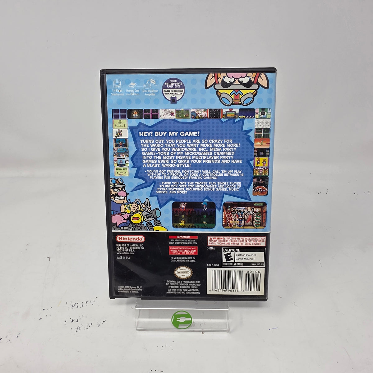 Wario Ware Mega Party Games (Nintendo GameCube, 2004)