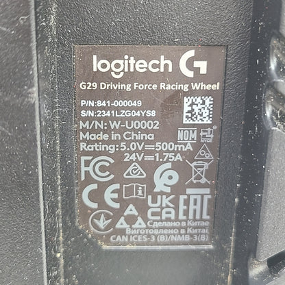 Logitech G29 Driving Force W-U0002 Racing Wheel For PlayStation 4/5 