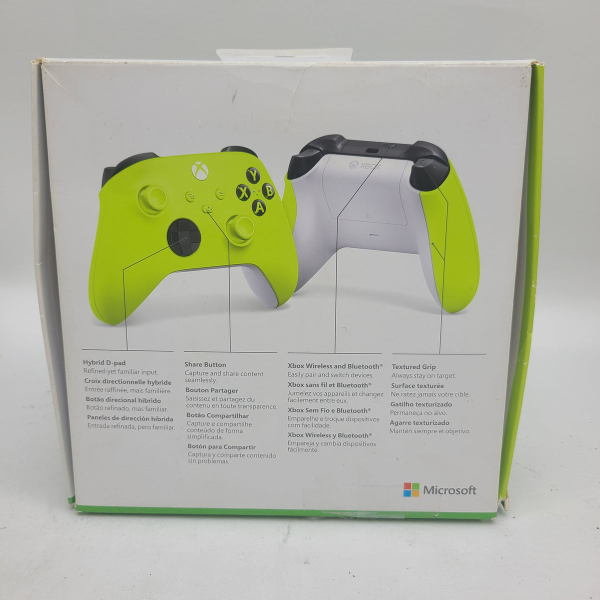 Microsoft Xbox One Wireless Controller Electric Volt QAU-00021