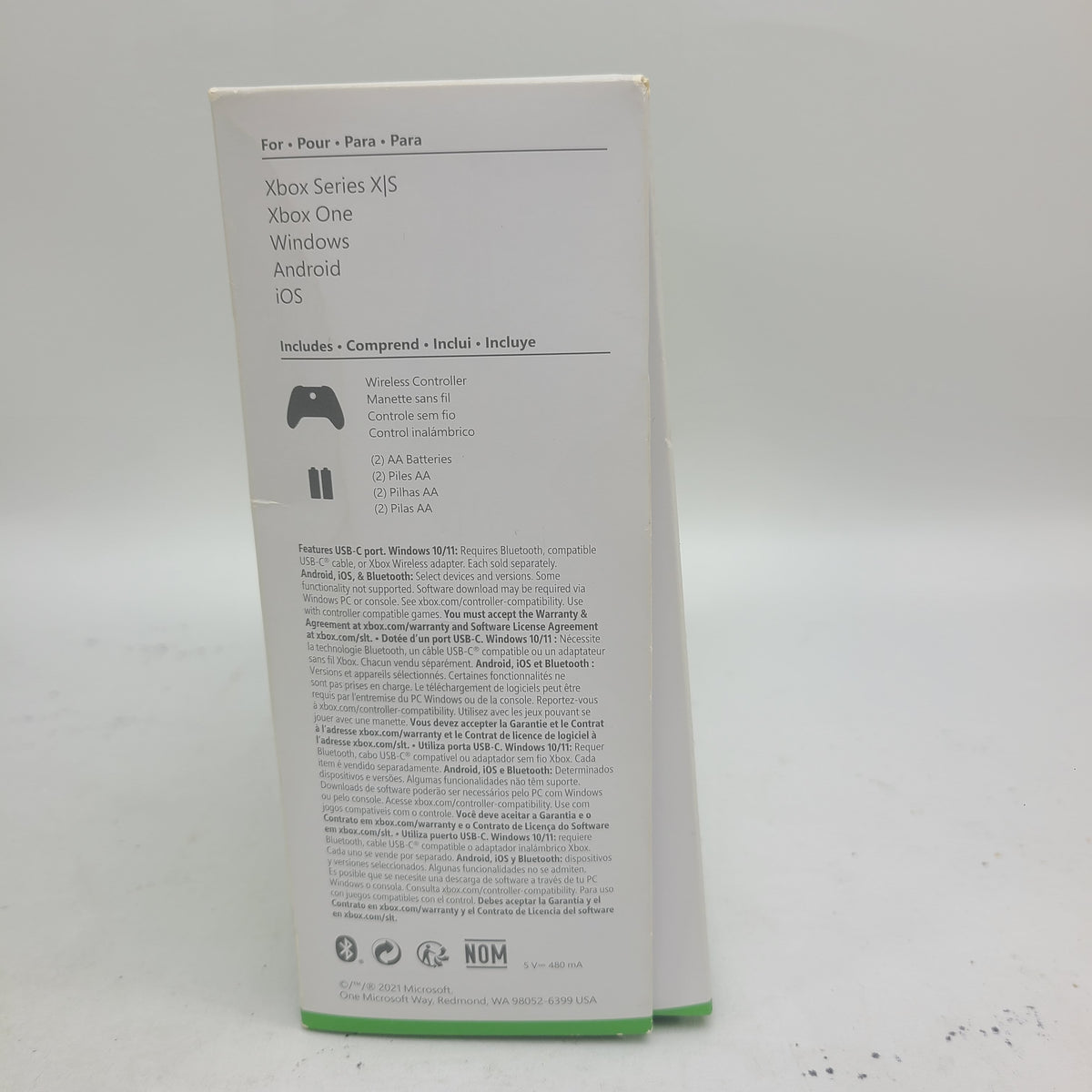 Microsoft Xbox One Wireless Controller Electric Volt QAU-00021