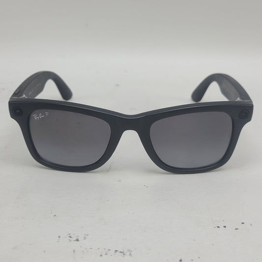 Ray-Ban Meta Wayfarer Gen 2 Matte Black Polarized RW4012 AI Smart Glasses