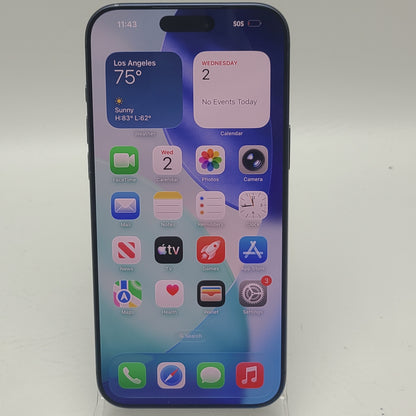 Factory Unlocked Apple iPhone 17 Pro Max 256GB Deep Blue MFXJ4LL/A