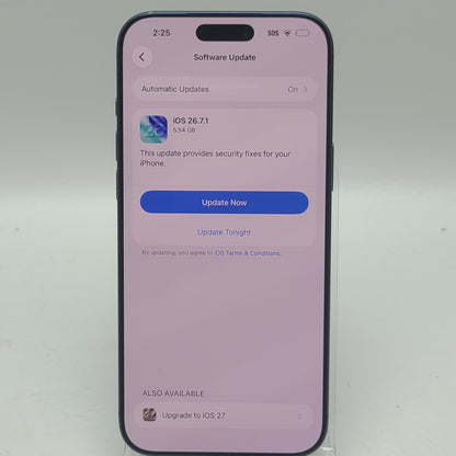 Factory Unlocked Apple iPhone 17 Pro Max 256GB Deep Blue MFXJ4LL/A