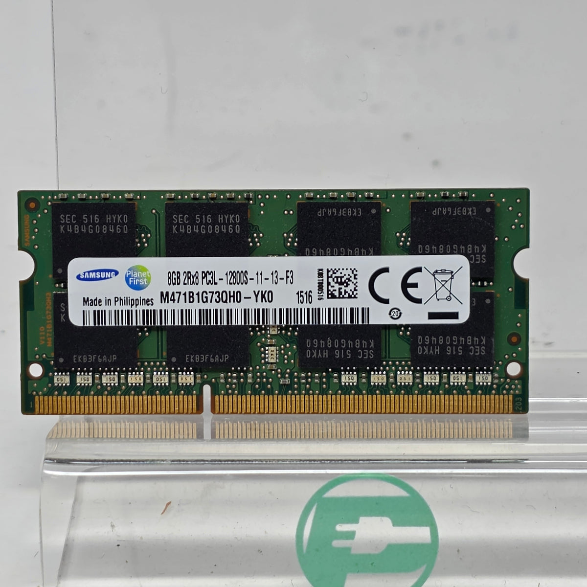 Samsung 8GB (1x8GB) RAM DDR3 1600MHz M471B1G73QH0-YK0
