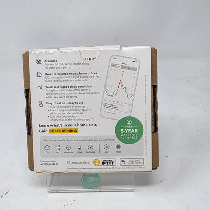 New Airthings Wave Enhance 322 Smart Indoor Air Quality Monitor
