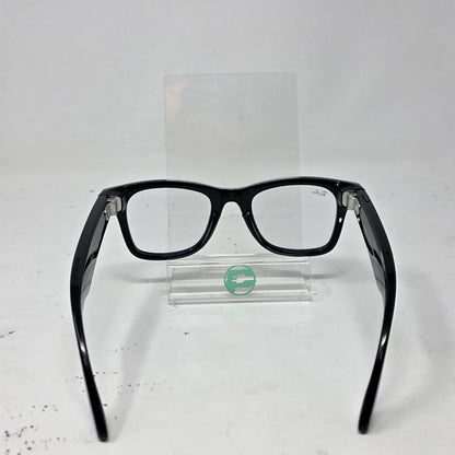Ray-Ban Meta Wayfarer Gen 1 Shiny Black Standard RW4006 AI Smart Glasses