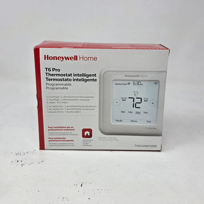 New Honeywell T6 Pro Programmable Thermostat TH6220WF2006