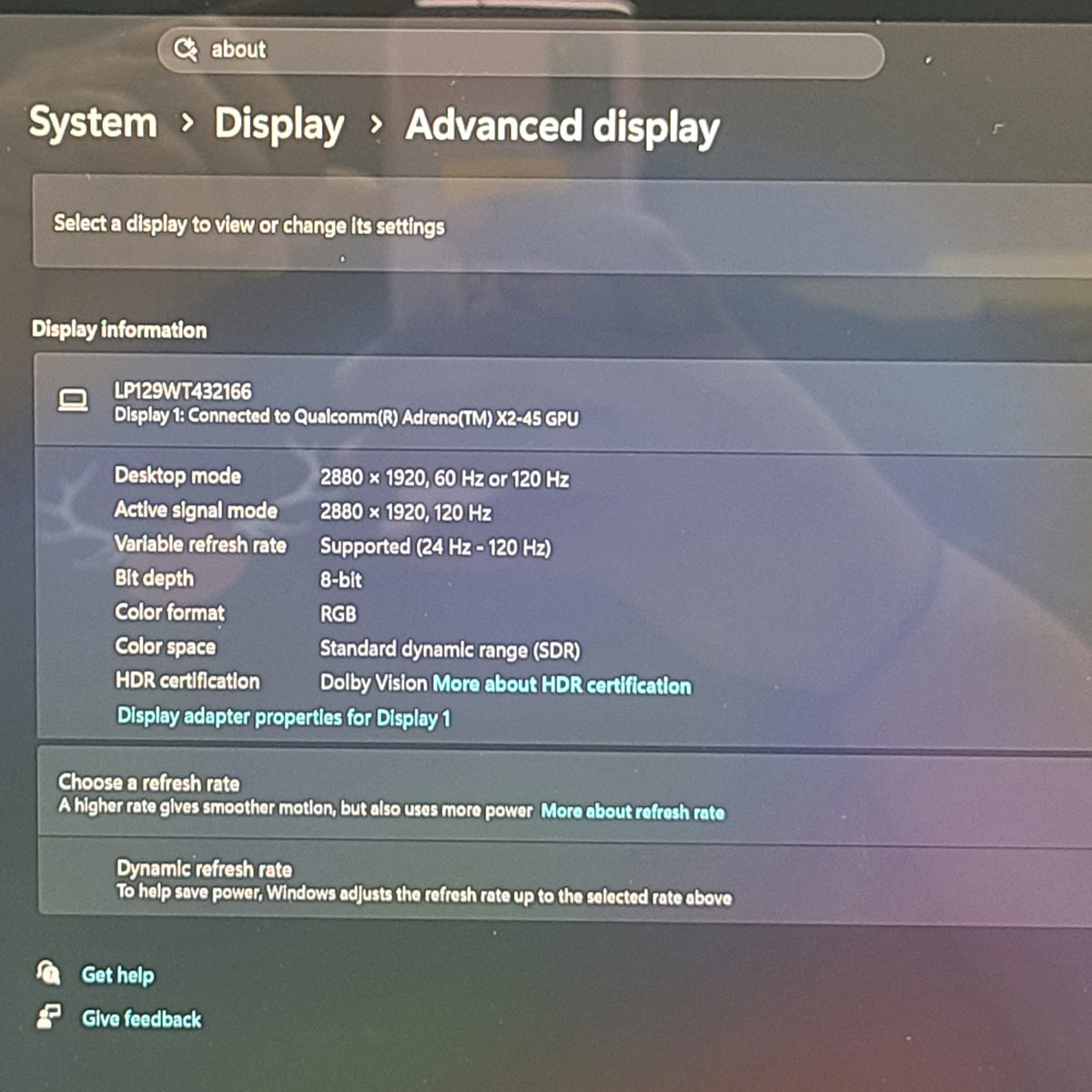 Microsoft Surface Pro 13 13" Snapdragon X2 Plus 4.3GHz 16GB RAM 512GB SSD 2076