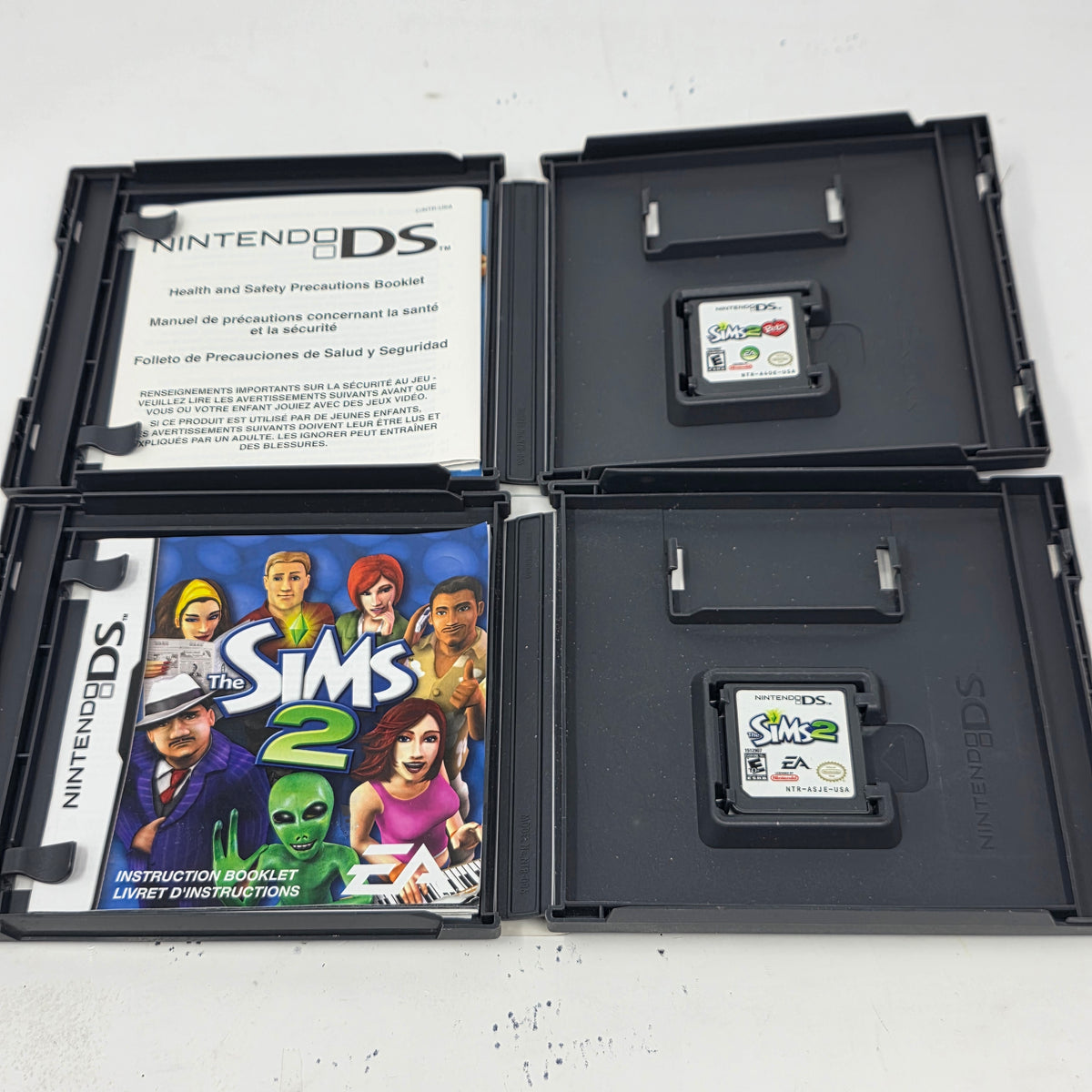 Lot of 2 Nintendo DS Games The Sims 2 & The Sims 2 Pets