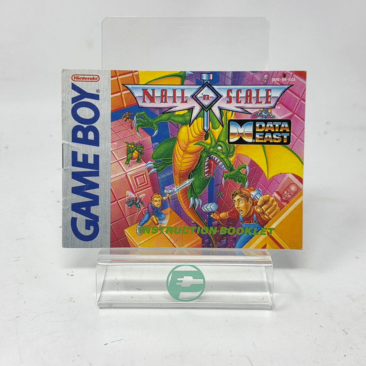 Nintendo GameBoy Nail n Scale Manual No Game
