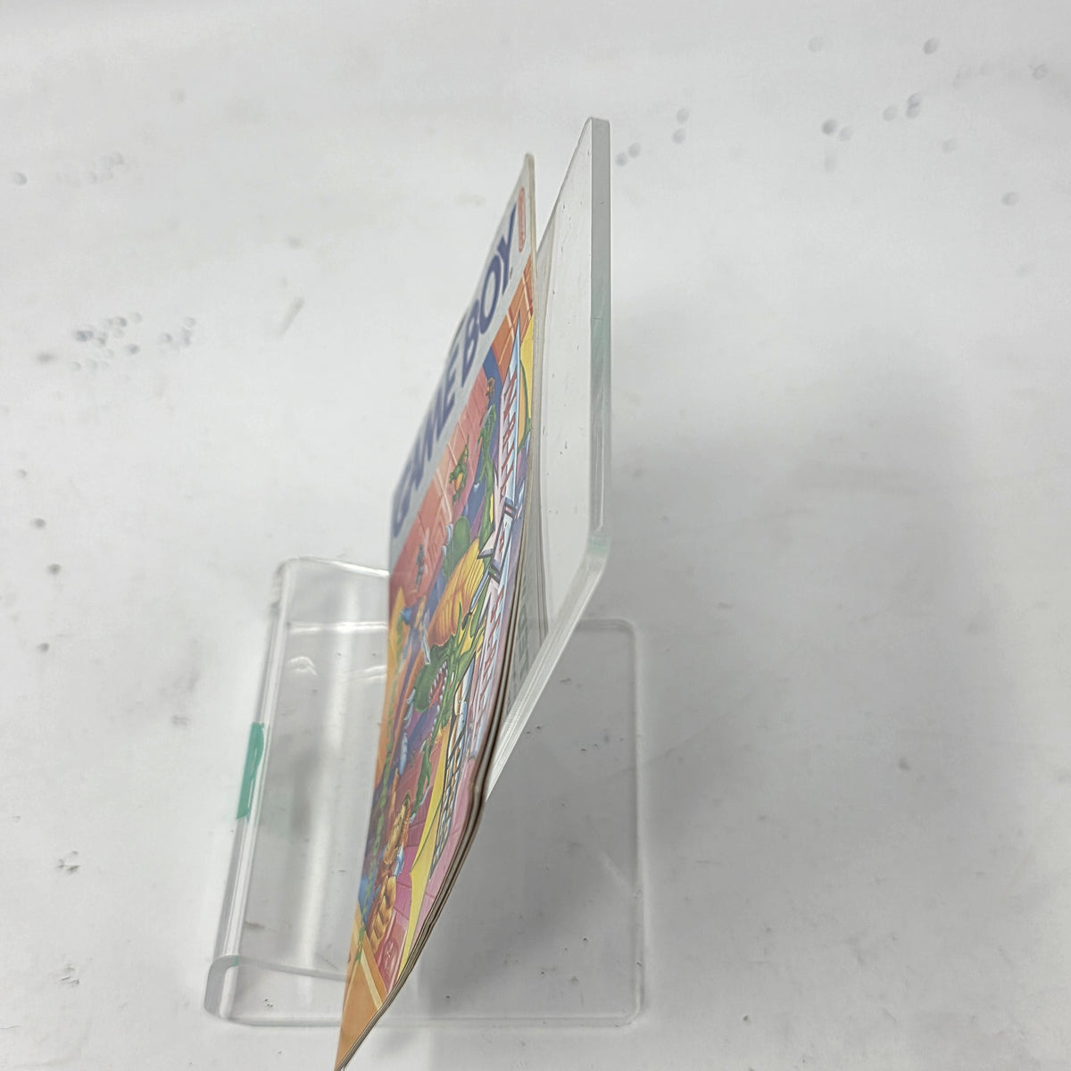Nintendo GameBoy Nail n Scale Manual No Game