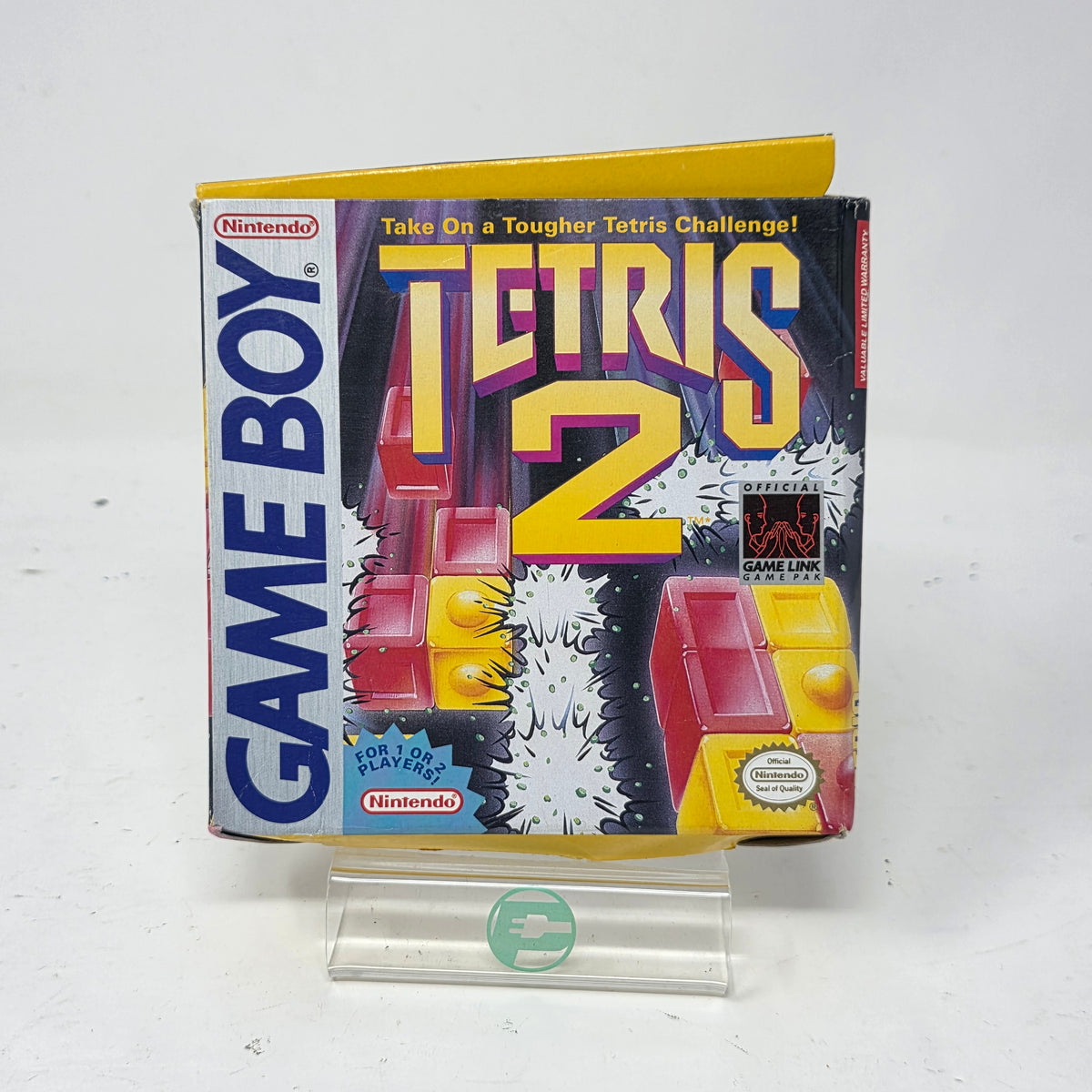 Nintendo GameBoy Tetris 2 Box & Manual No Game